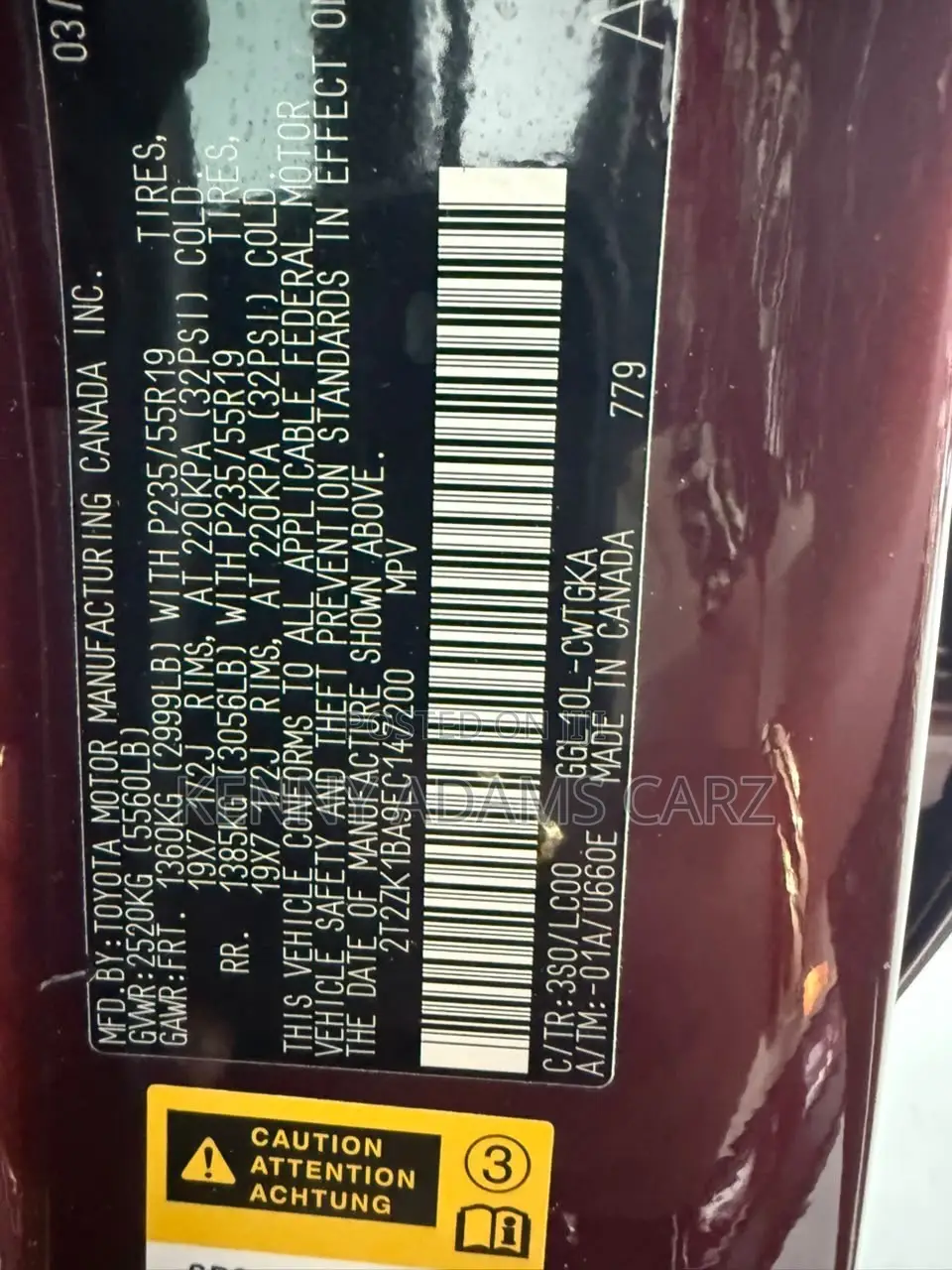 Lexus RX 2014 Burgundy