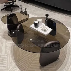 Glass 2in1 Center Table