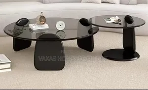Glass 2in1 Center Table