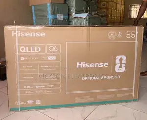 Hisense 55 inches Q6 Qled Smart TV Original With 2years Warranty