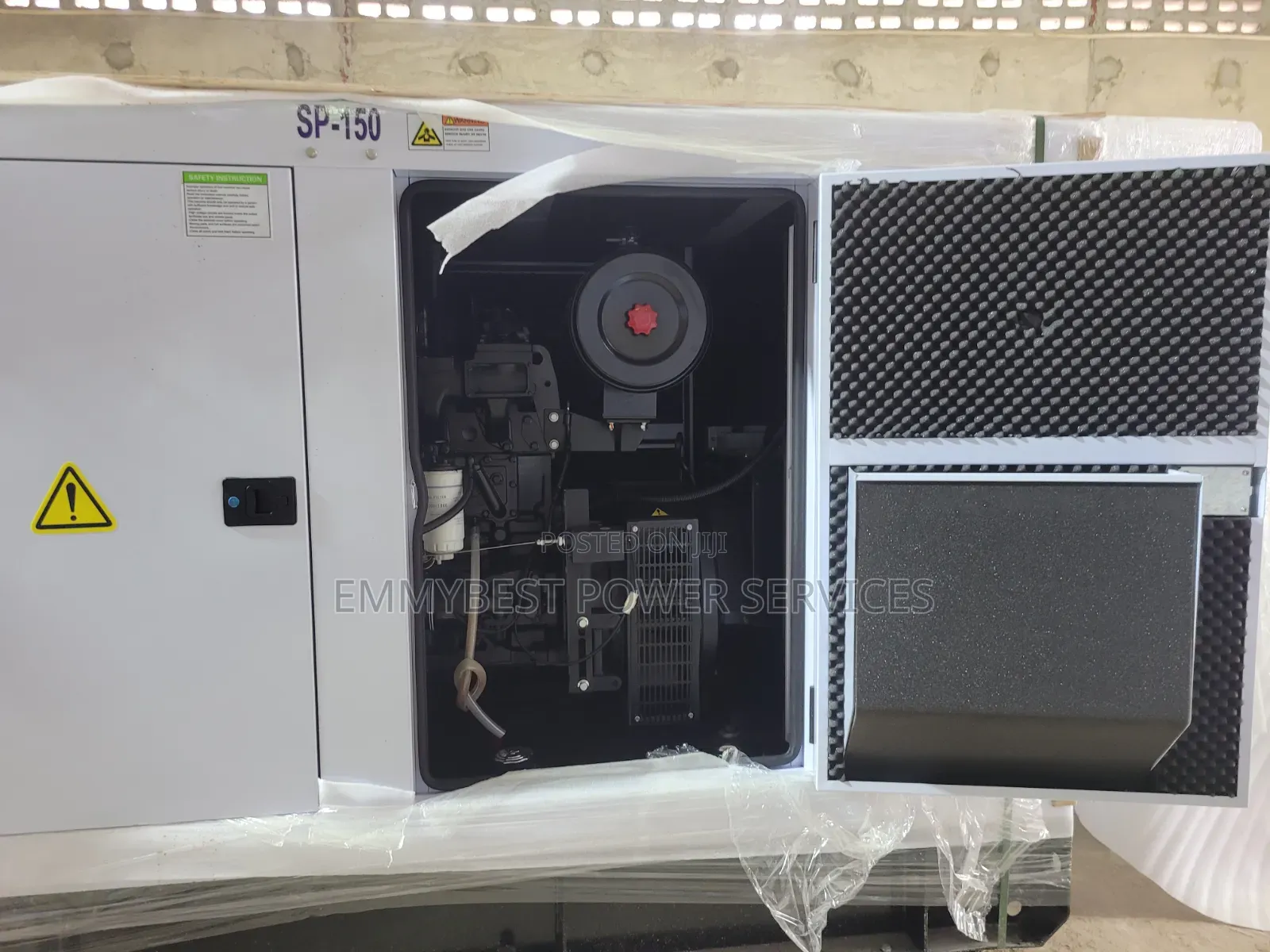 Industrial Grade 150kva Soundproof Generator