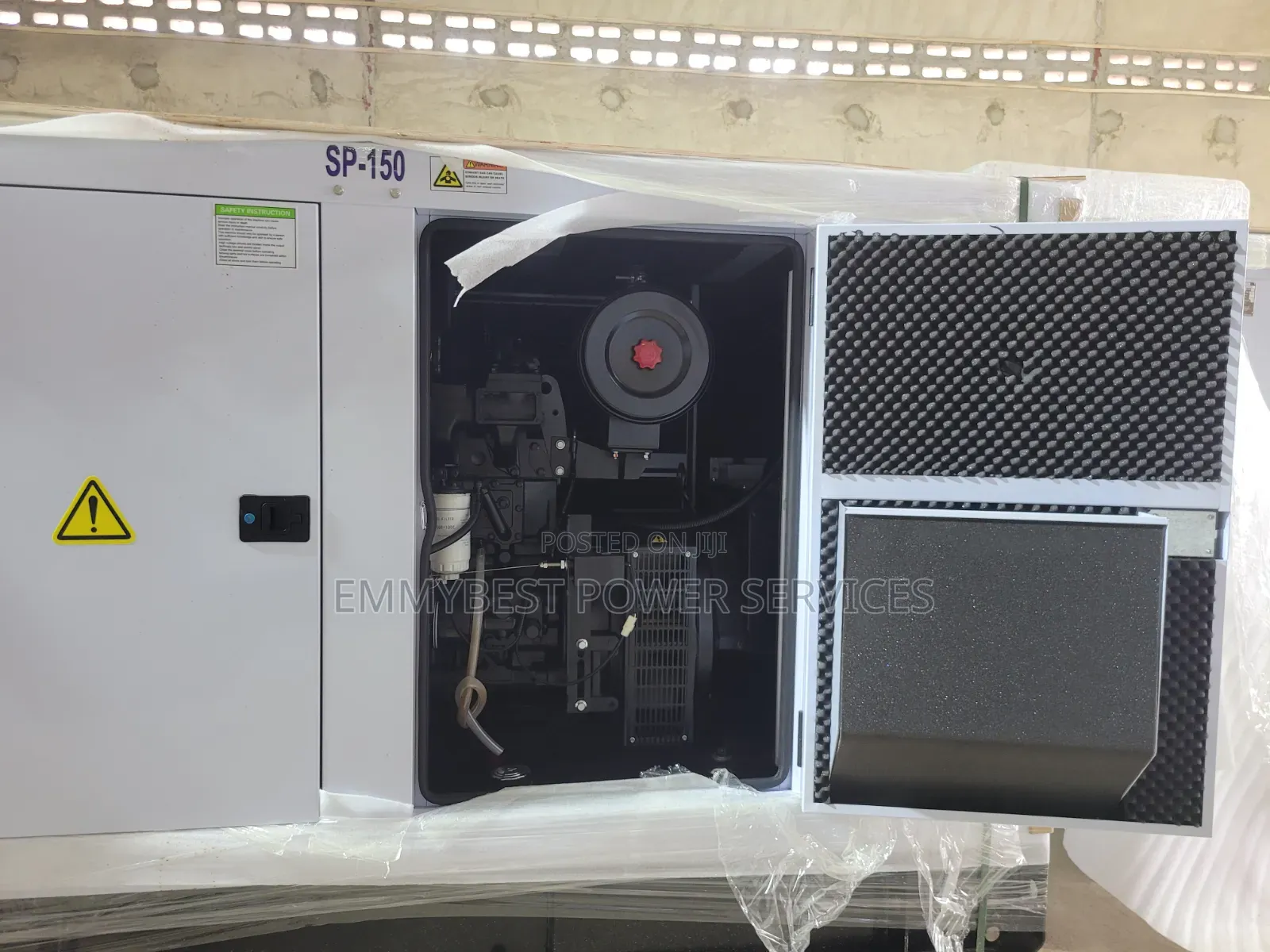 Industrial Grade 150kva Soundproof Generator