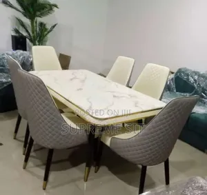 Dinning Set With Six Chair's.
