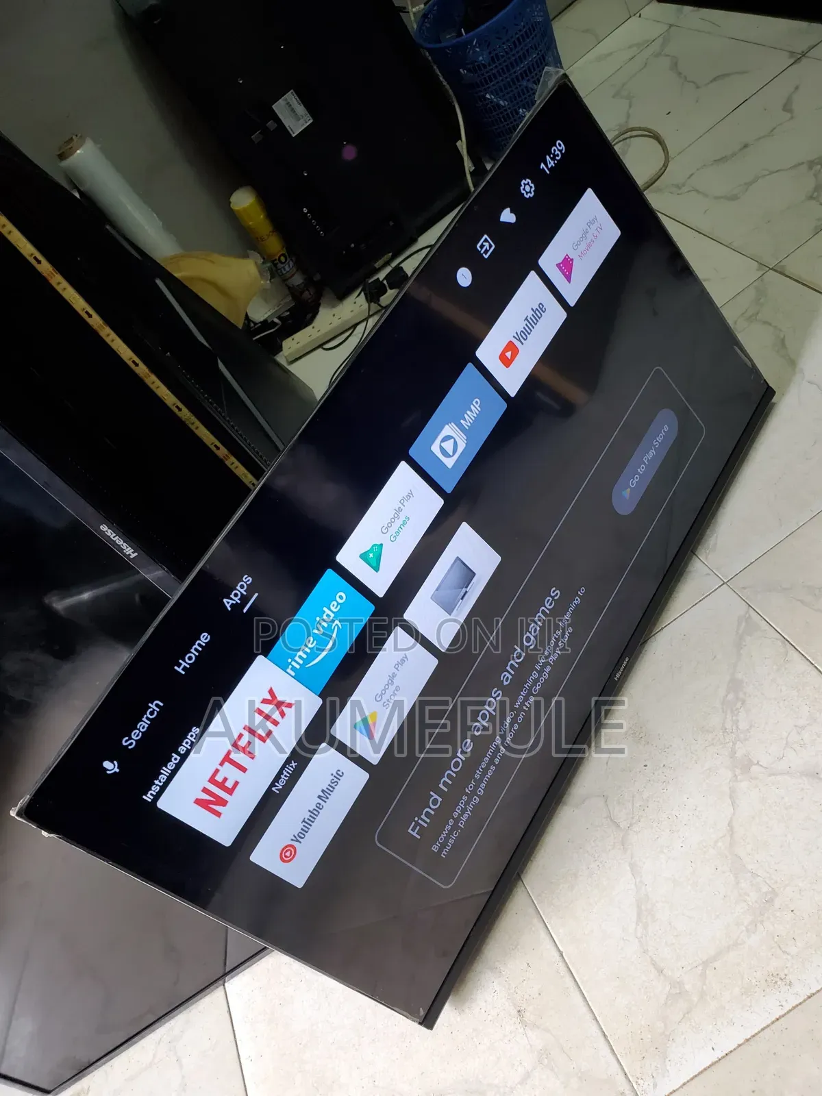 Hisense Android TV 40 Inches Display