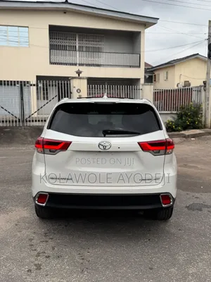Toyota Highlander Limited Platinum 4x4 V6 (3.5L 6cyl 8A) 2018 White