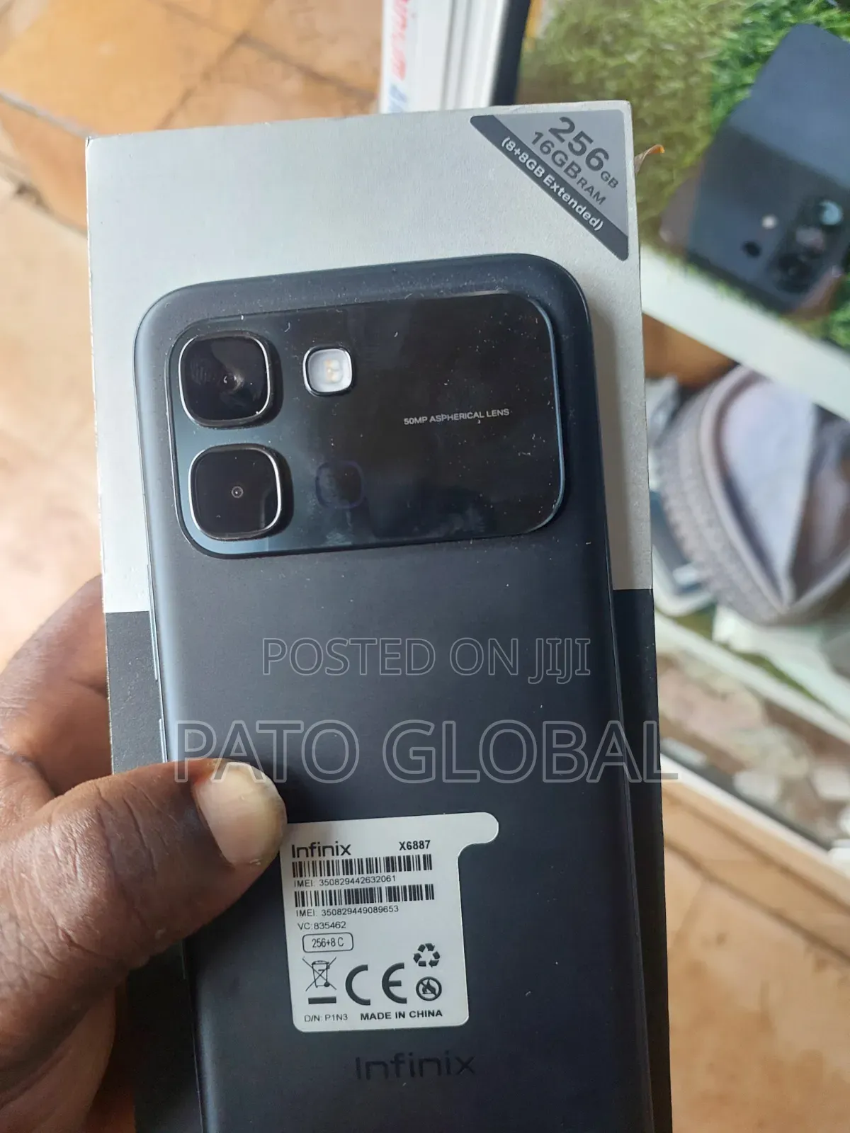 Infinix Note Edge 256 GB Graphite