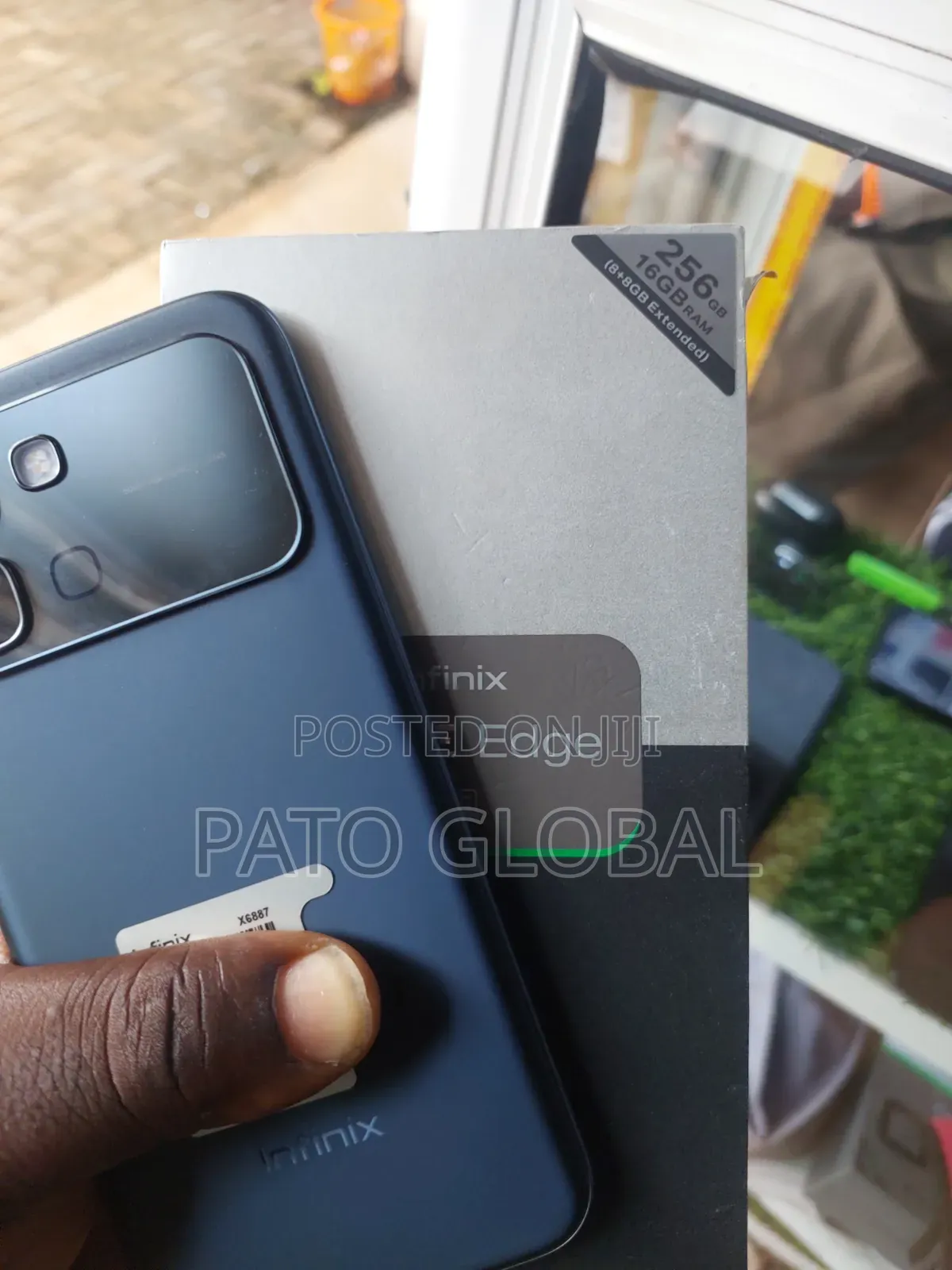 Infinix Note Edge 256 GB Graphite
