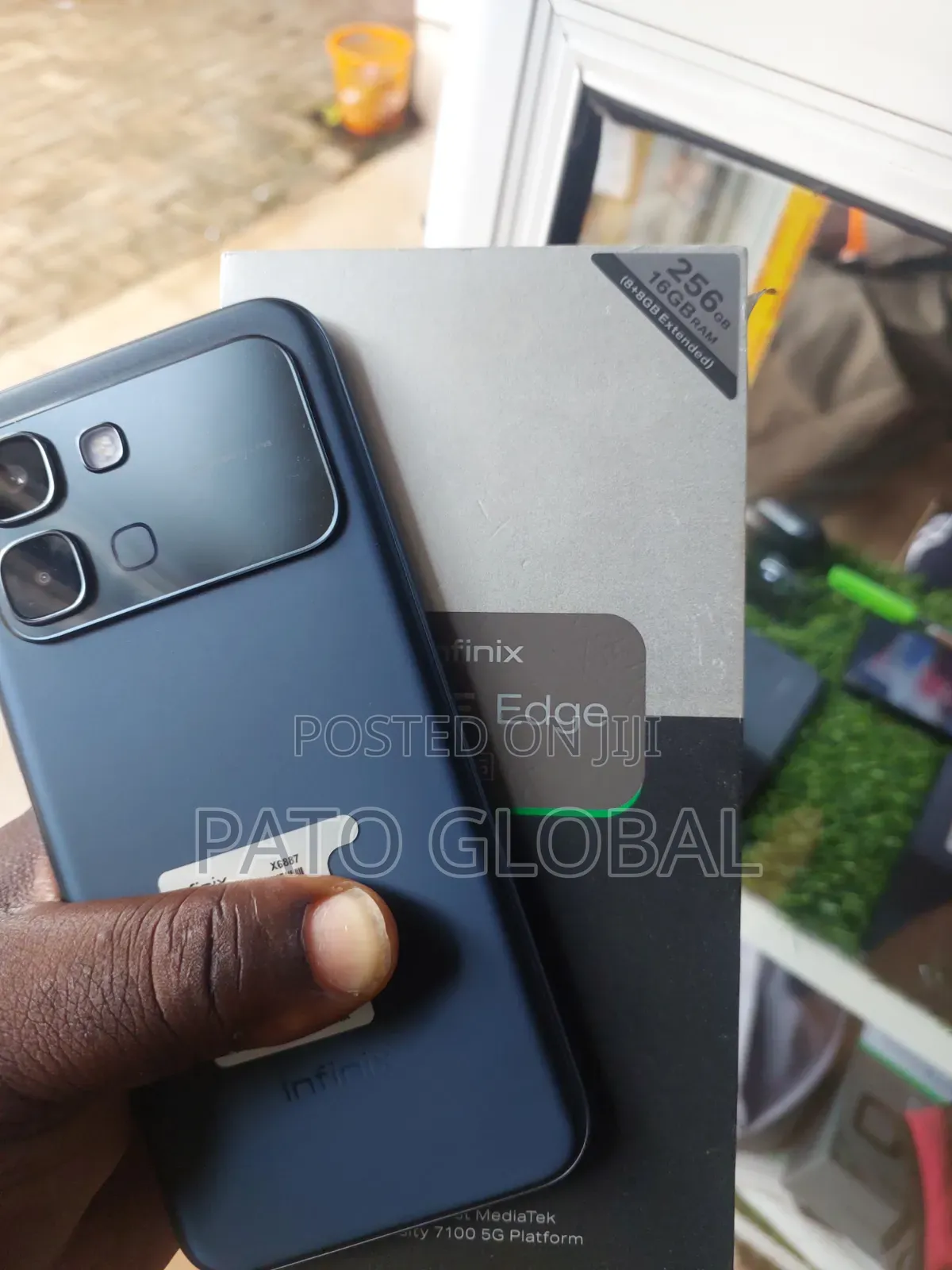 Infinix Note Edge 256 GB Graphite