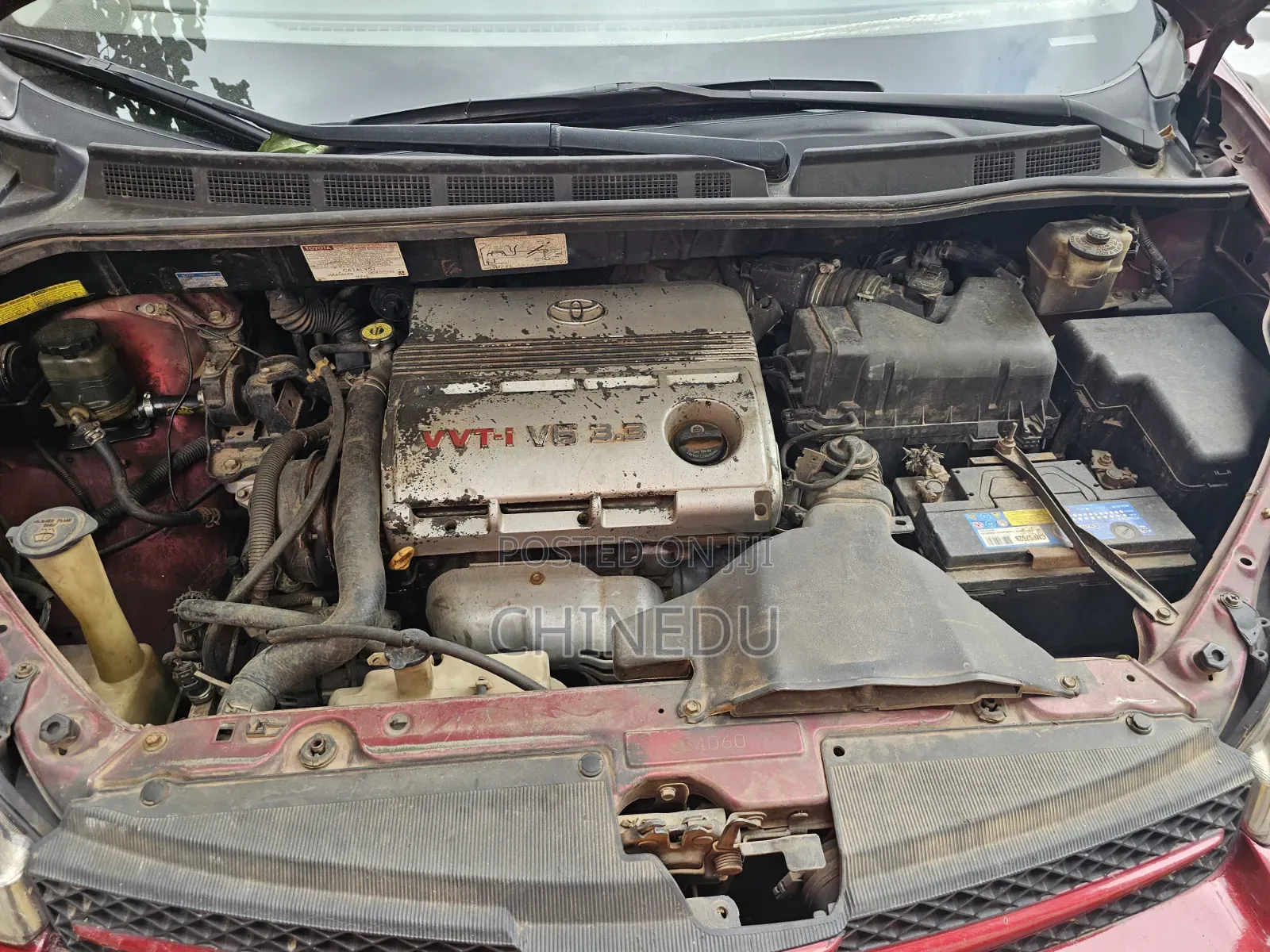Toyota Sienna 2005 Red