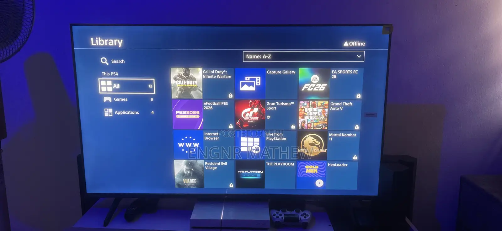 Ps4 Game Console