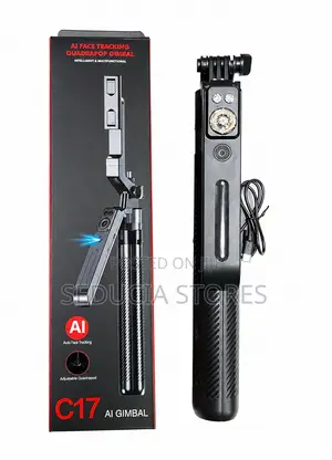 C17 Ai Face Tracking Selfie Stick Tripod