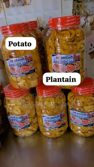 I Sell Plantain and Potatoes Chips