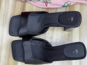 Fairly Used Zara High-Heeled Mules.