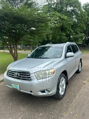 Toyota Highlander Limited 2009 Silver