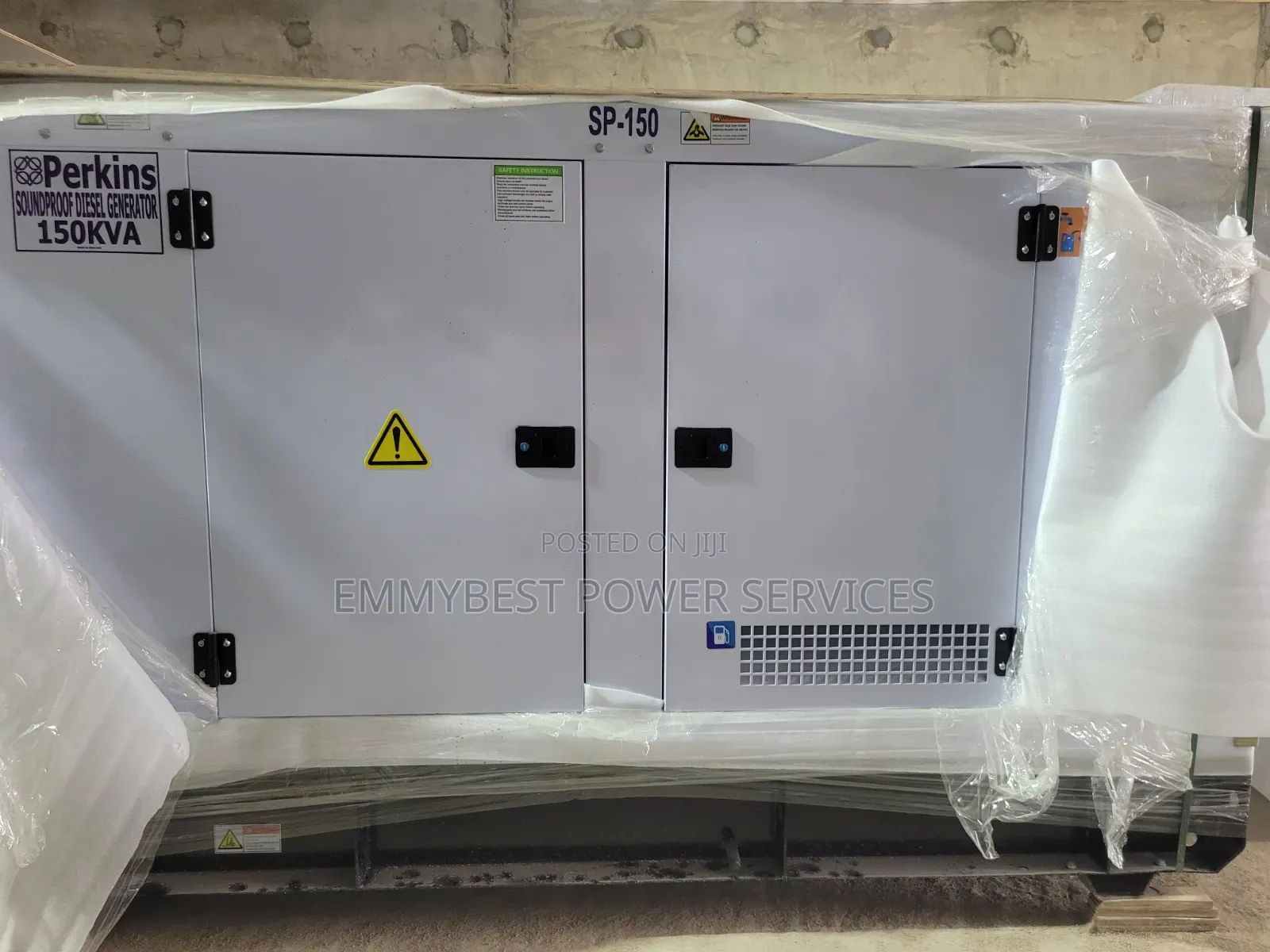 Original Soundproof Copper 150kva Generator