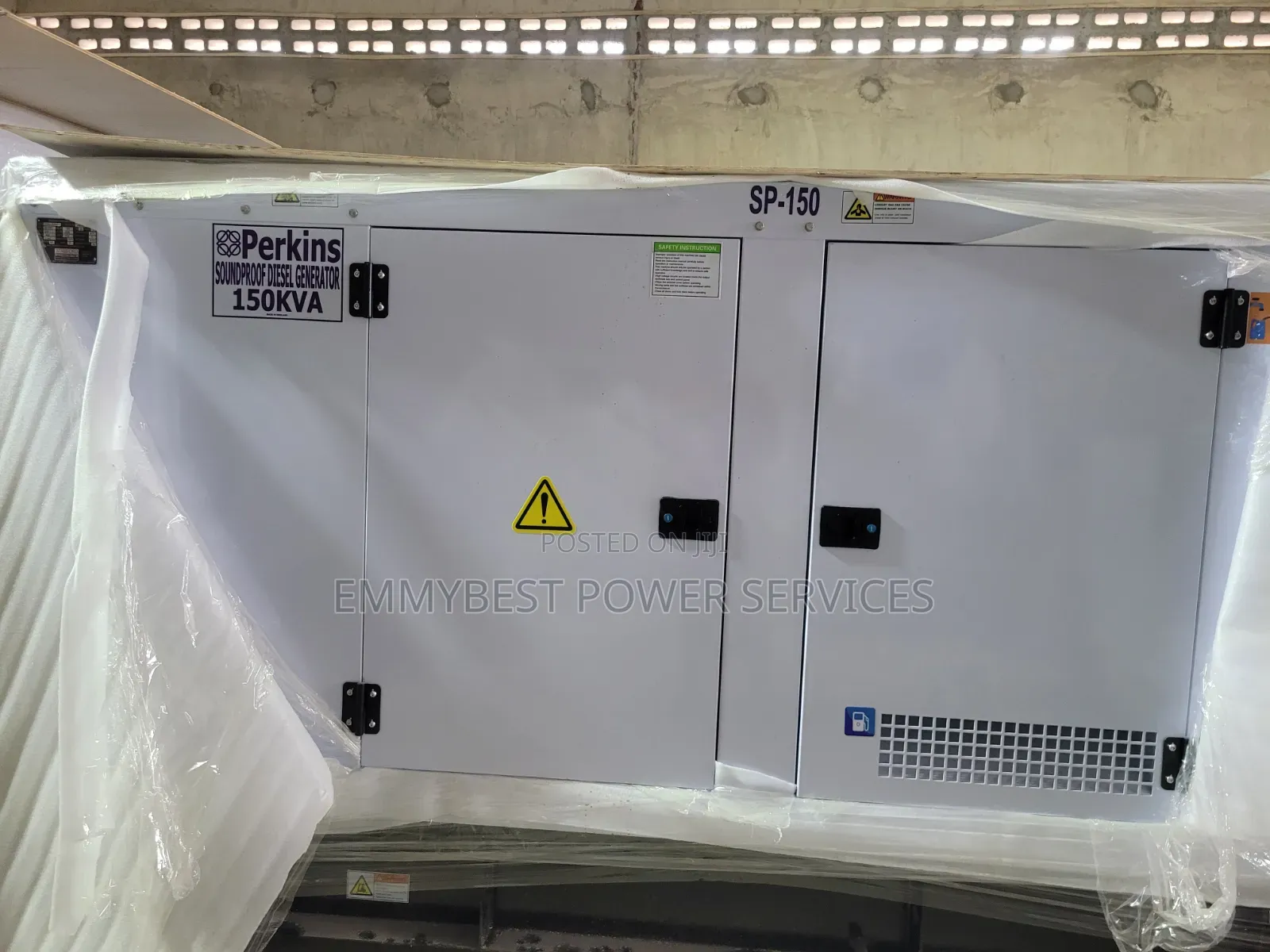 Original Soundproof Copper 150kva Generator