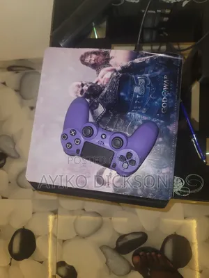 Nice Clean Fairly Used Ps 4 Slim With 5 Games Installed .