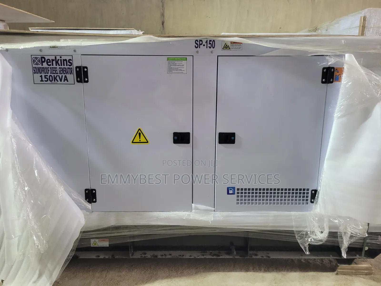 150kva Rated Power Output Silent Operation
