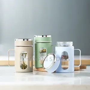 Double-Layered Plastic Glass Cup