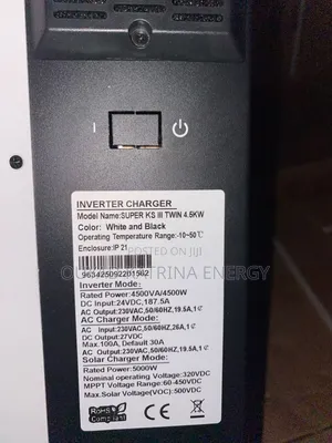 Best Selling 24V 4.5kVA Battery Independent Hybrid Inverter