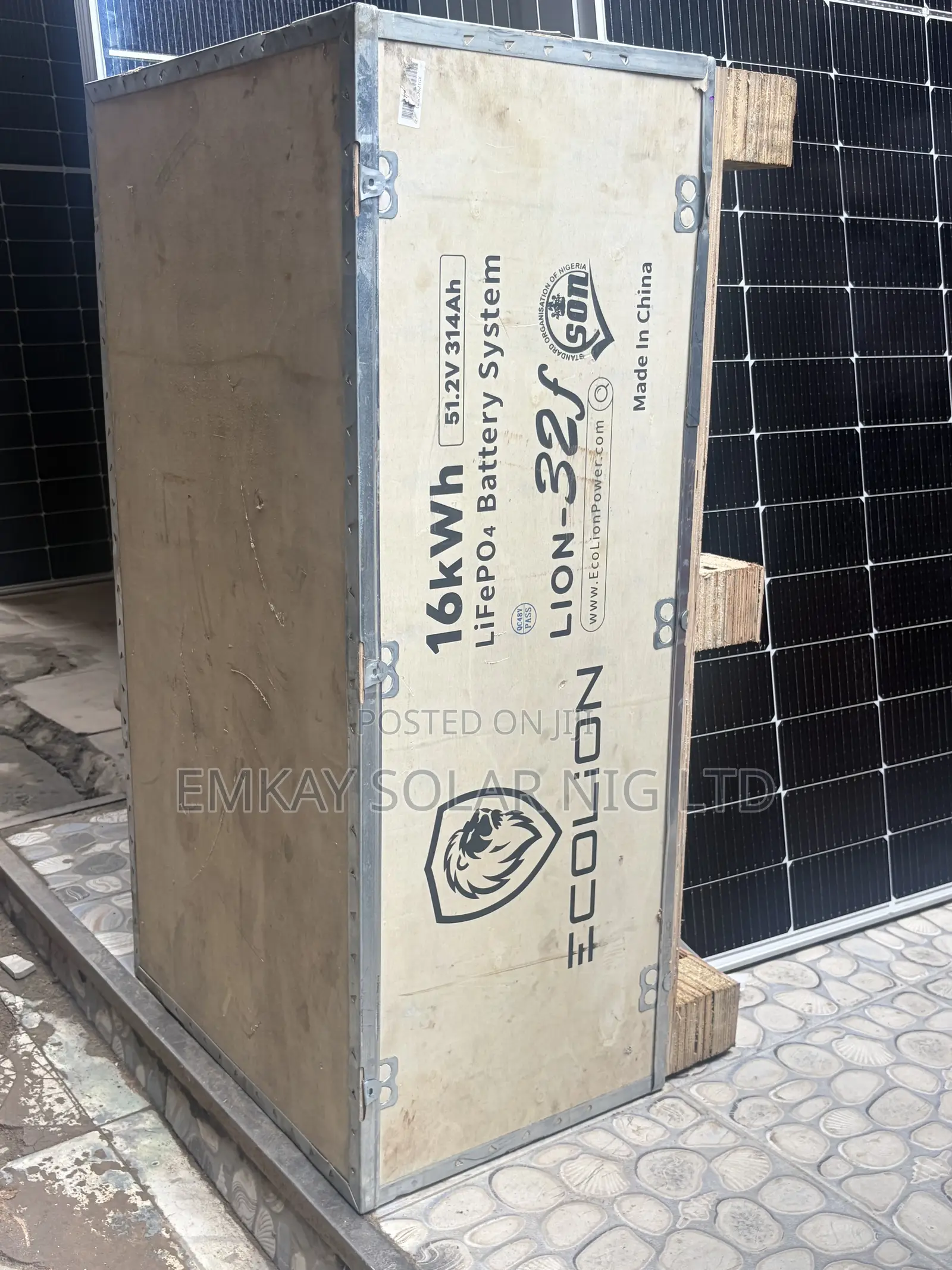 ECOLION 16kwh Lithium Battery