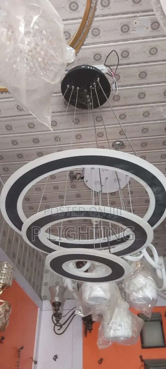 Chandelier and Dropping Light