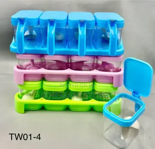 4pcs Set Spice and Condiments Rack