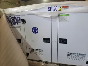 Full and Brand New Complete 20kva Perkins Soundproof Diesel Generator