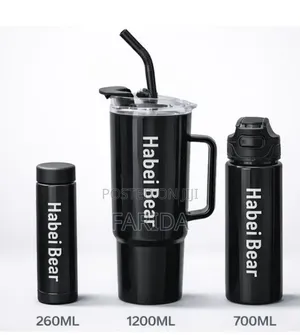 3pcs Large Capacity Plastic Water Bottles