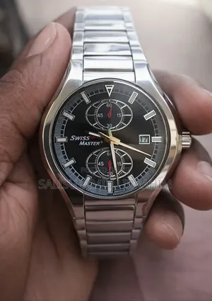 Men’s Luxury Stainless Steel Wristwatch – Swiss Master