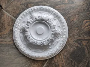 Pu Ceiling Medallion/Roses