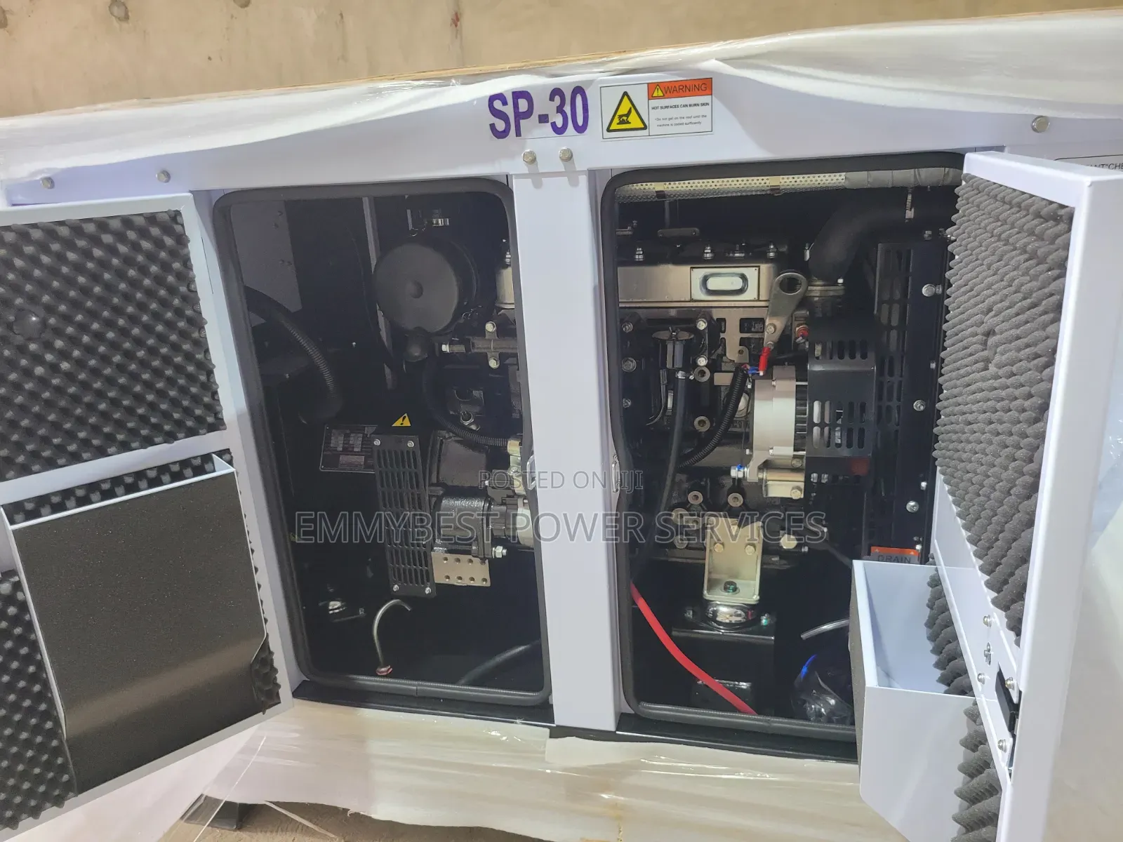 Diesel Powered 30kva Perkins Generator