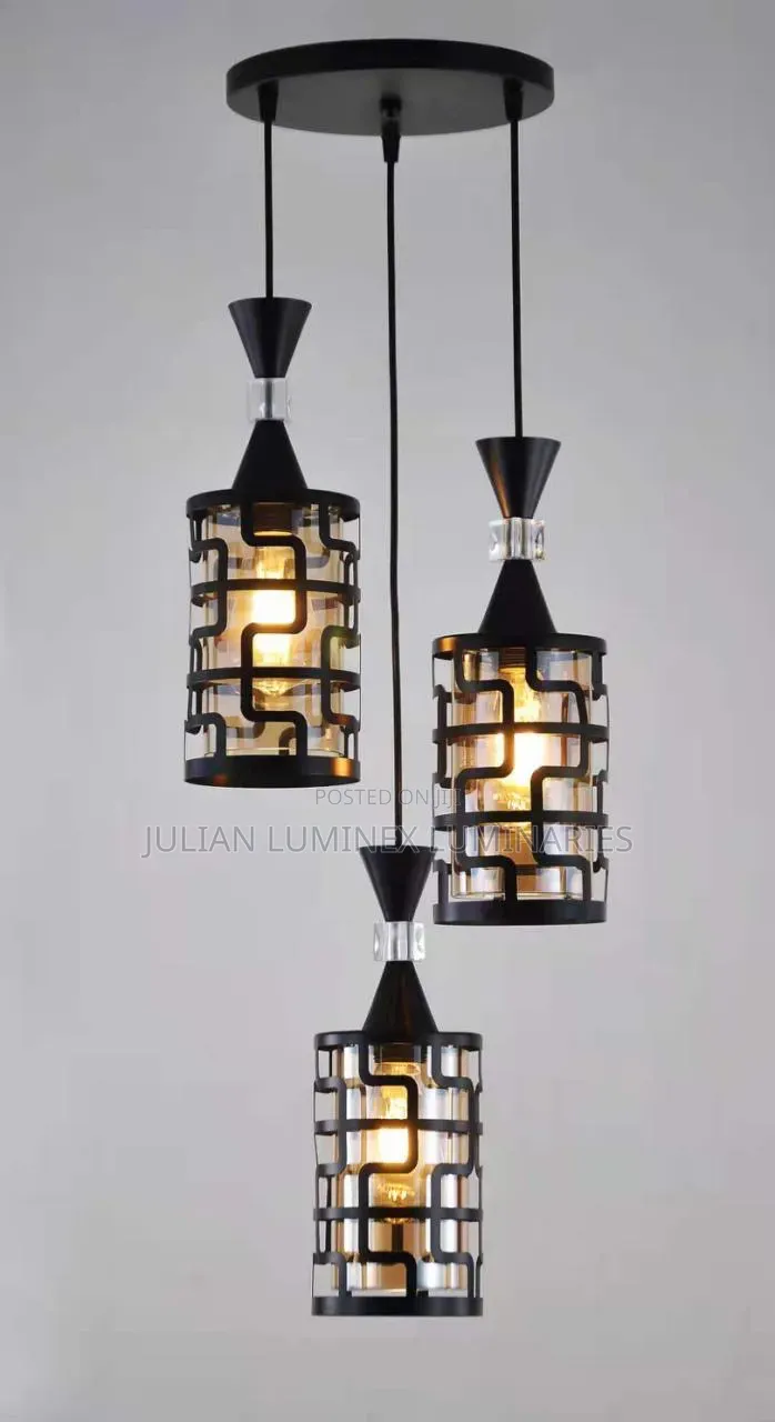Morden 3in1 Iron Pendent Chandelier