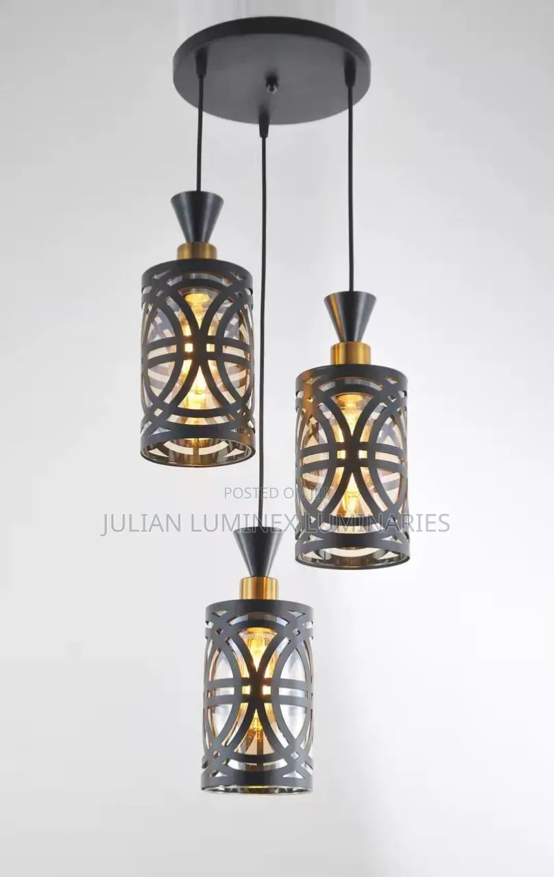 Morden 3in1 Iron Pendent Chandelier