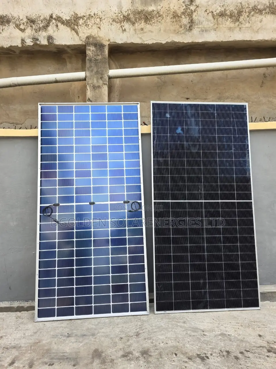 Original Jinko Solar Panel Half Cut Bificial 620watt