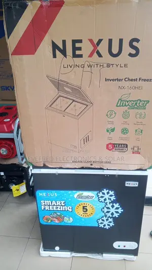 Brand New Nexus 160 Inverter Chest Freezer