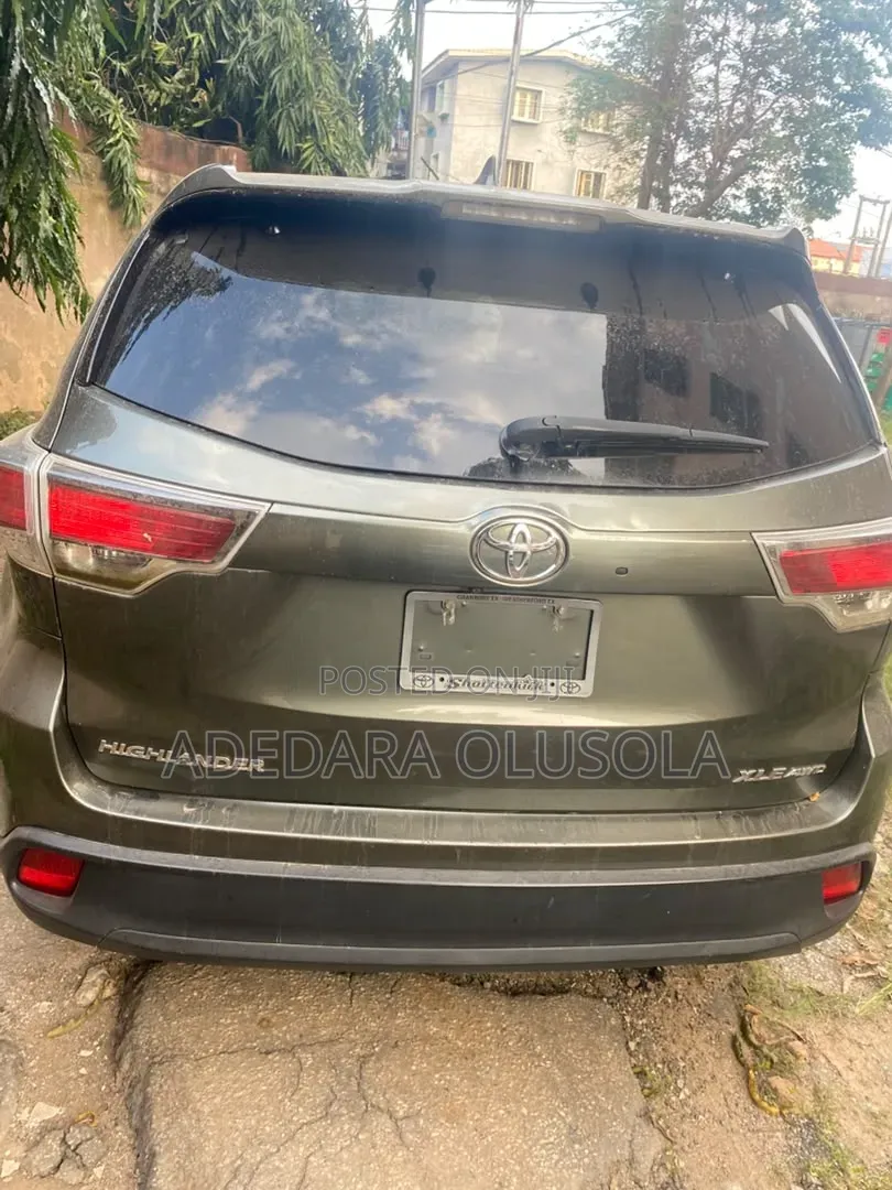 Toyota Highlander 2016 Green