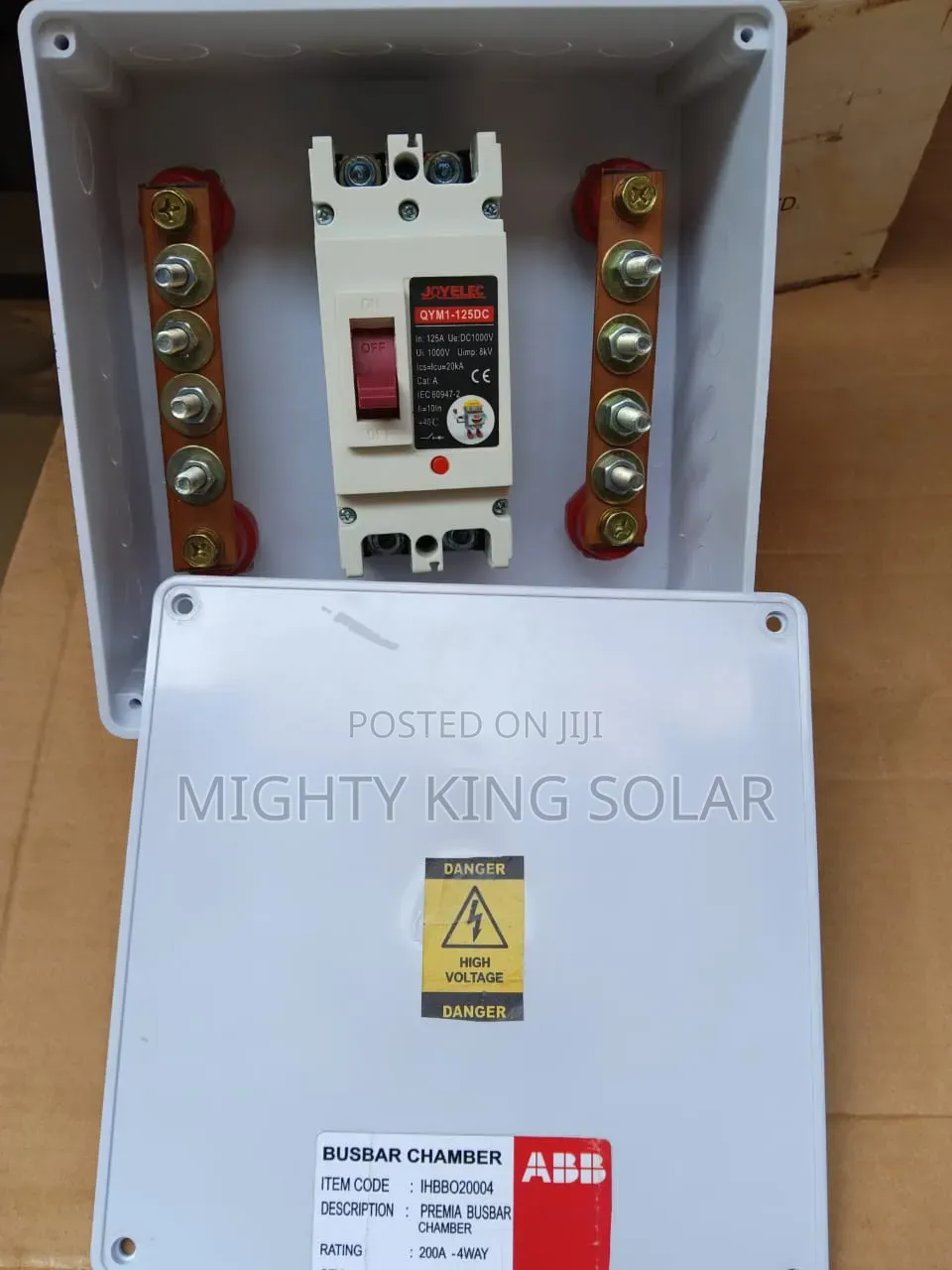 Busbar Chamber Breaker 125amp Dc