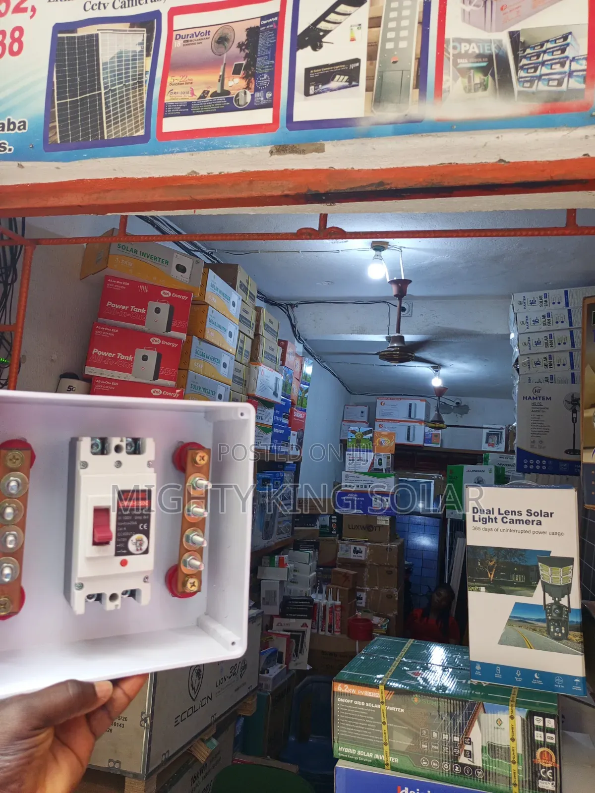 Busbar Chamber Breaker 125amp Dc