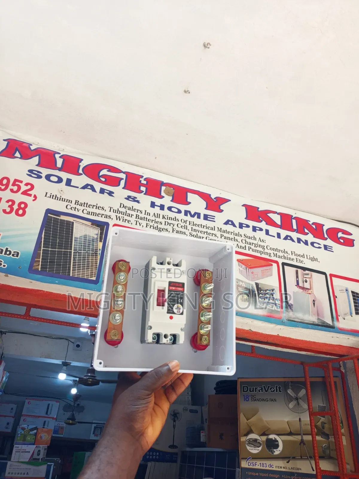 Busbar Chamber Breaker 125amp Dc