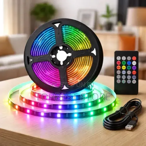 Multiple Color Tape Light 5meter USB Mount