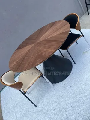 Modern Oval Dining Table 2 Chairs – Stylish Dining Set