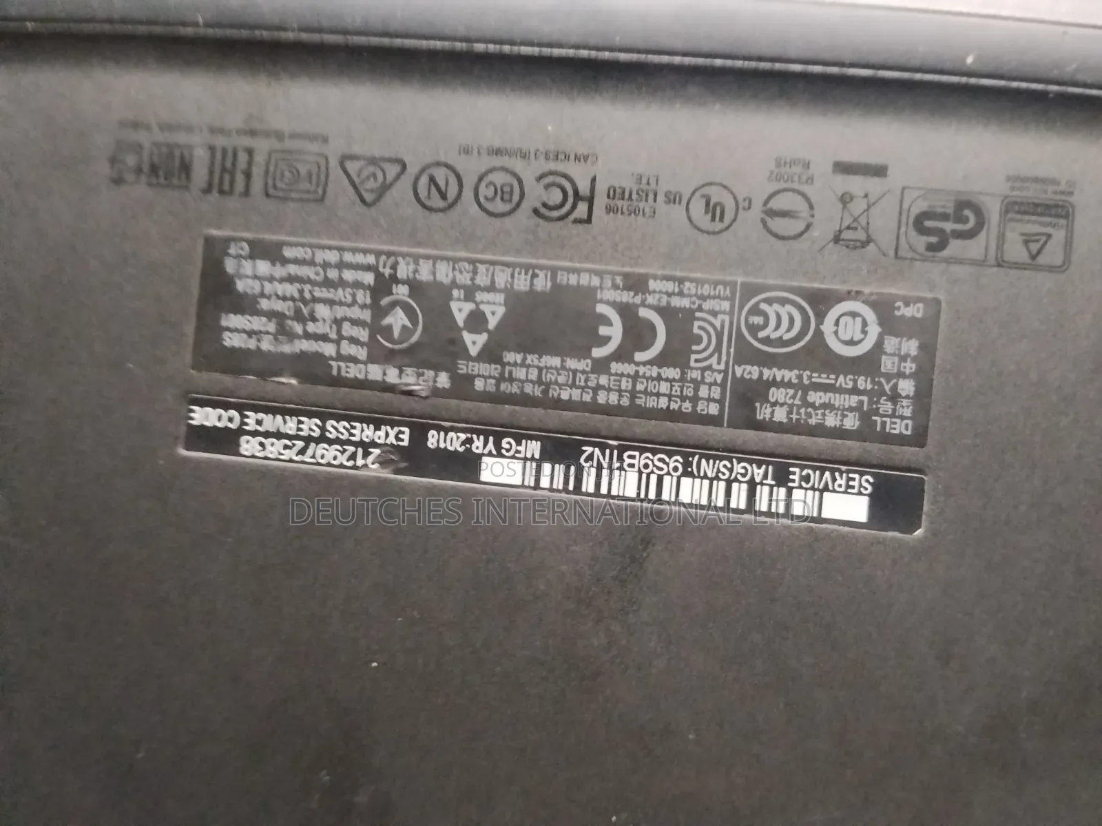 Laptop Dell Latitude 7280 16GB Intel Core i5 SSD 256GB