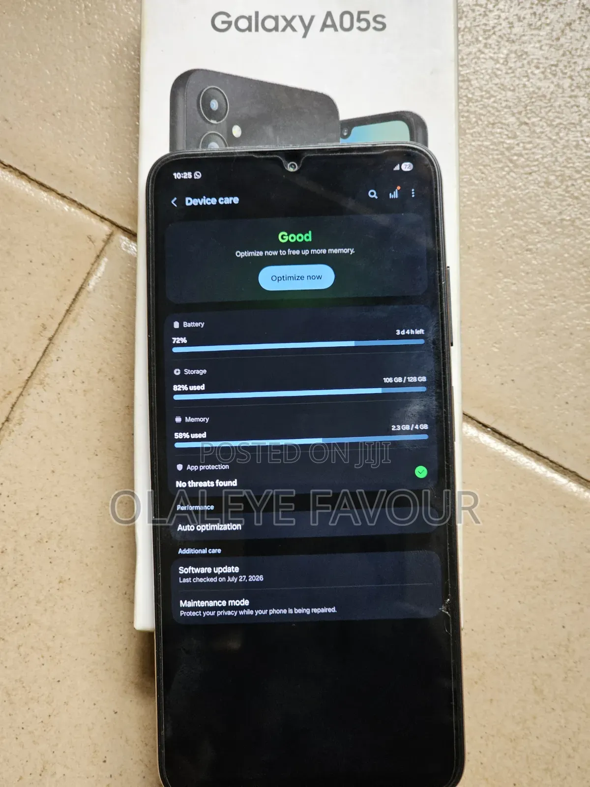 Samsung Galaxy A05s 128 GB Black