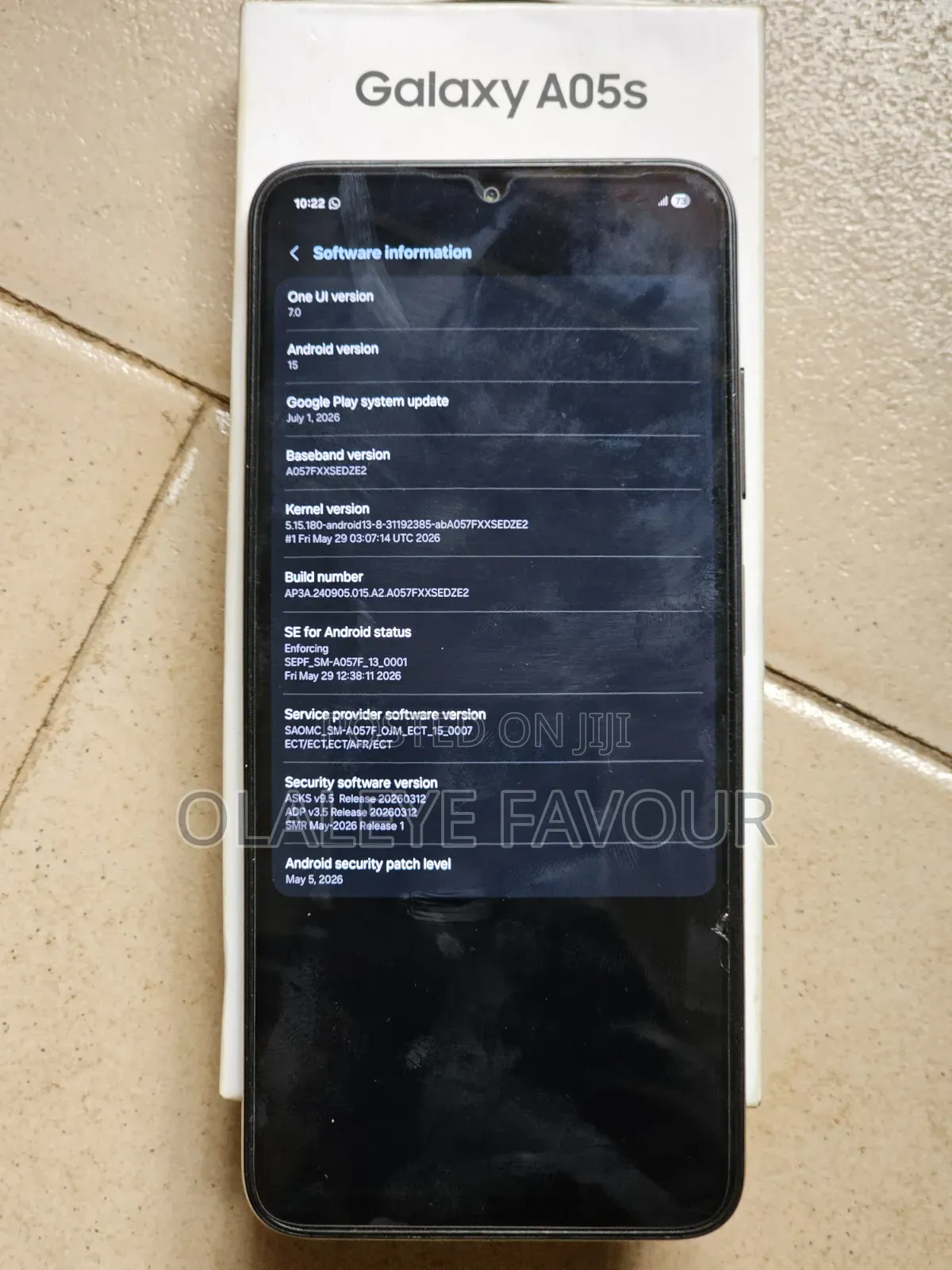 Samsung Galaxy A05s 128 GB Black