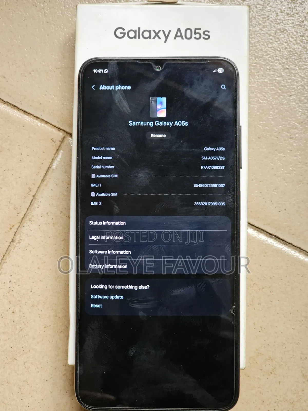Samsung Galaxy A05s 128 GB Black