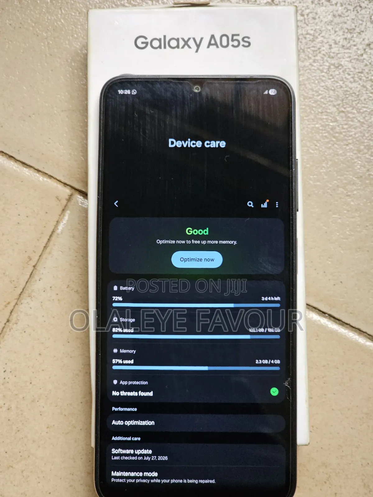 Samsung Galaxy A05s 128 GB Black