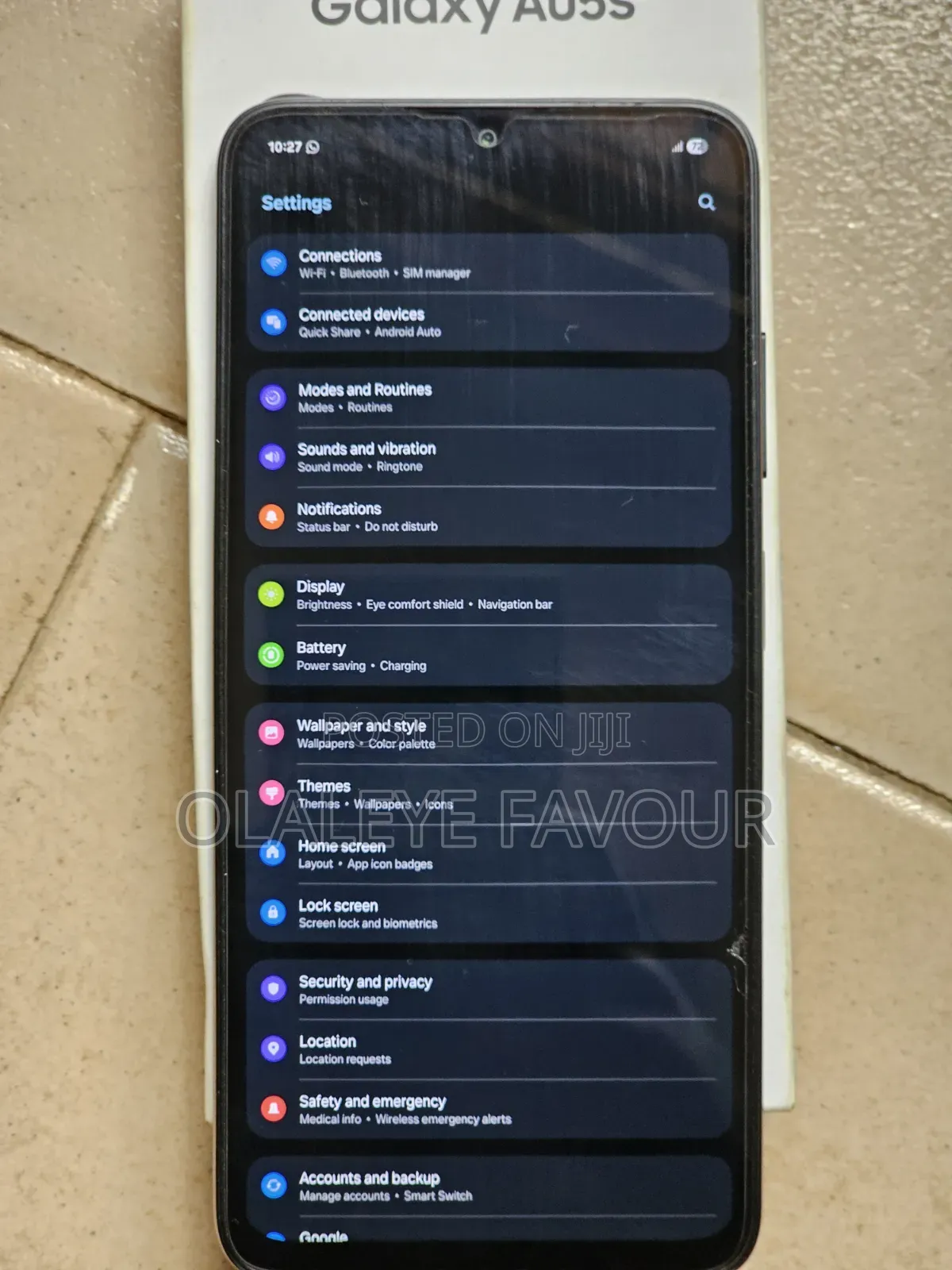 Samsung Galaxy A05s 128 GB Black