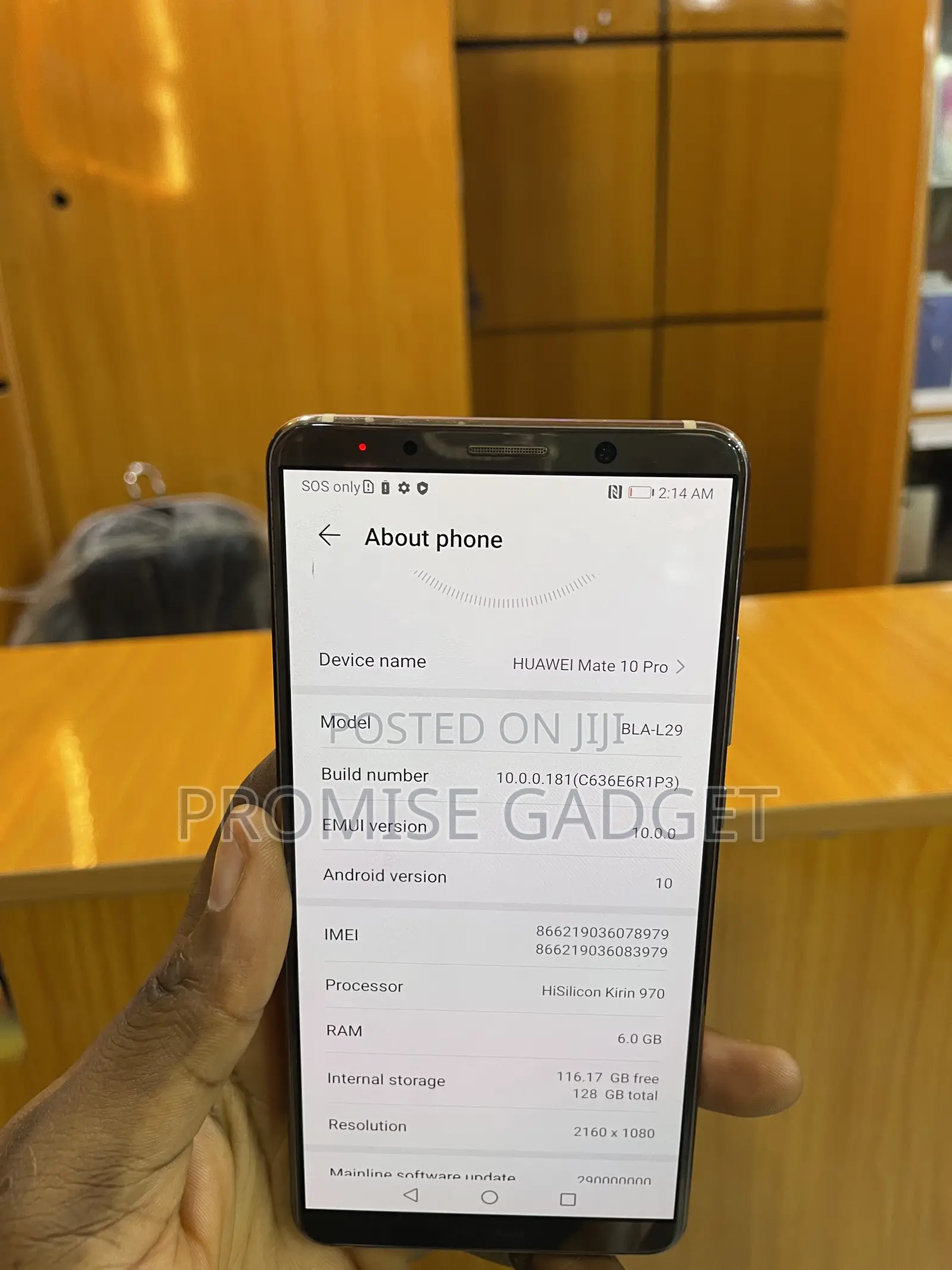 Huawei Mate 10 Pro 128 GB Black