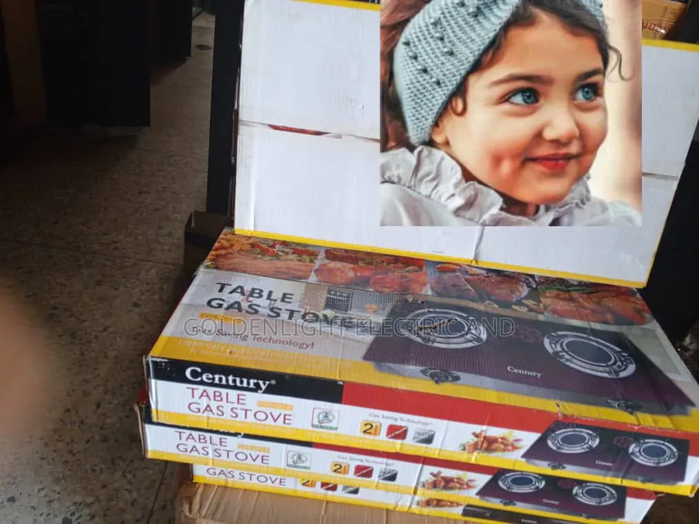 Century 2-Burner Table Gas Stove (Model: CGS-201-D)